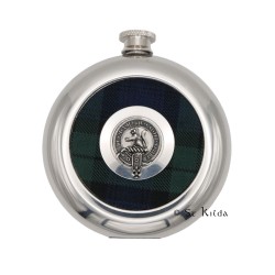 Sporran Flask Scottish Clan Crest