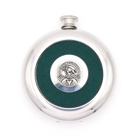 Sporran Flask Irish Clan  Crest