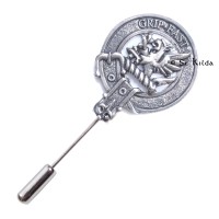 Lapel/Tie Pin - <br>Clan Leslie Crest