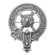 Cap Badge Burning Bush for Clergymen