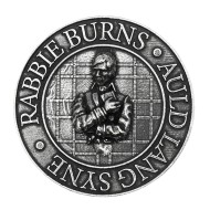 Cap Badge Robert Burns - Auld Lang Syne