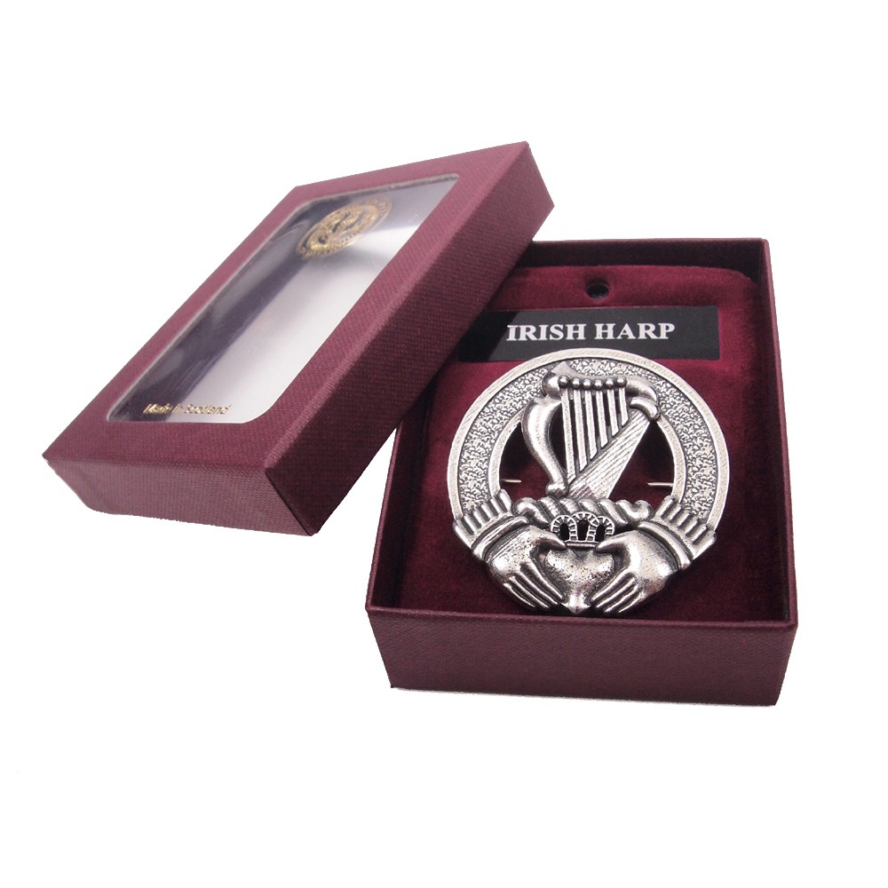 Cap Badge Irish Harp