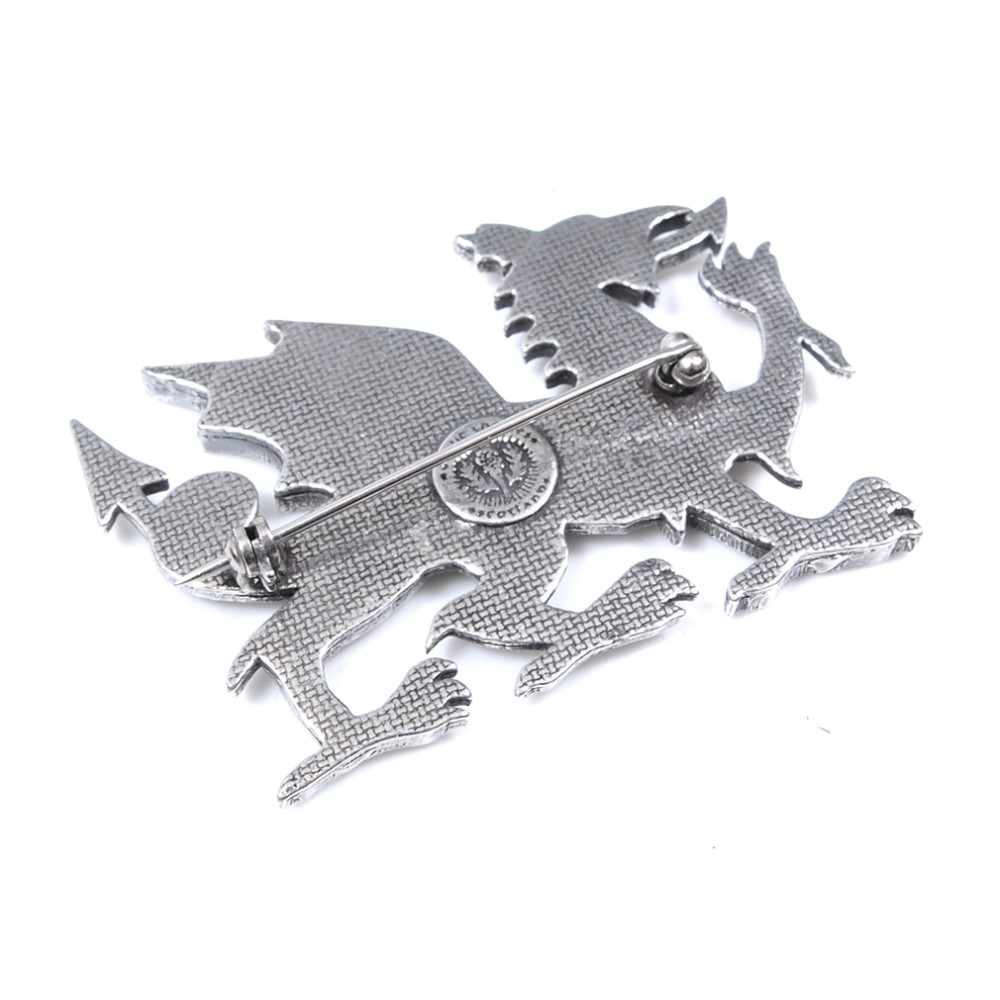 Cap Badge Welsh Dragon