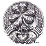 Cap Badge Irish Shamrock