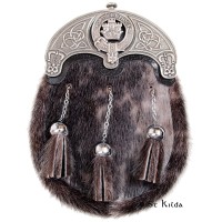 Dress Sporran <br>Clan Maclachlan Crest 