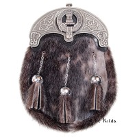 Dress Sporran <br>Clan Maclean Crest 