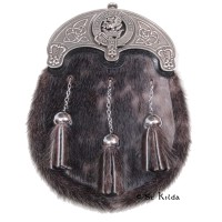 Dress Sporran <br>Clan Marjoribanks Crest 