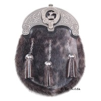 Dress Sporran <br>Clan Matheson Crest 