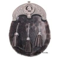 Dress Sporran <br>Clan Oliphant Crest 