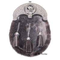 Dress Sporran <br>Clan Pollock Crest 