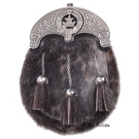 Dress Sporran <br>Clan Rattray Crest 