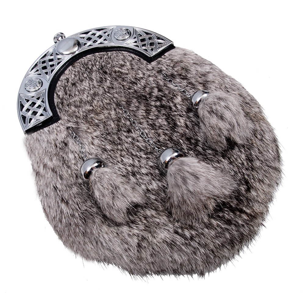 Rabbit Fur Dress Sporran