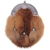 Red Fox Fur Dress Sporran