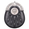 Tweed Sporran with Clan Crest