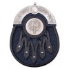 Tweed Sporran with Clan Crest