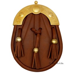 Brown Knot Dress Sporran