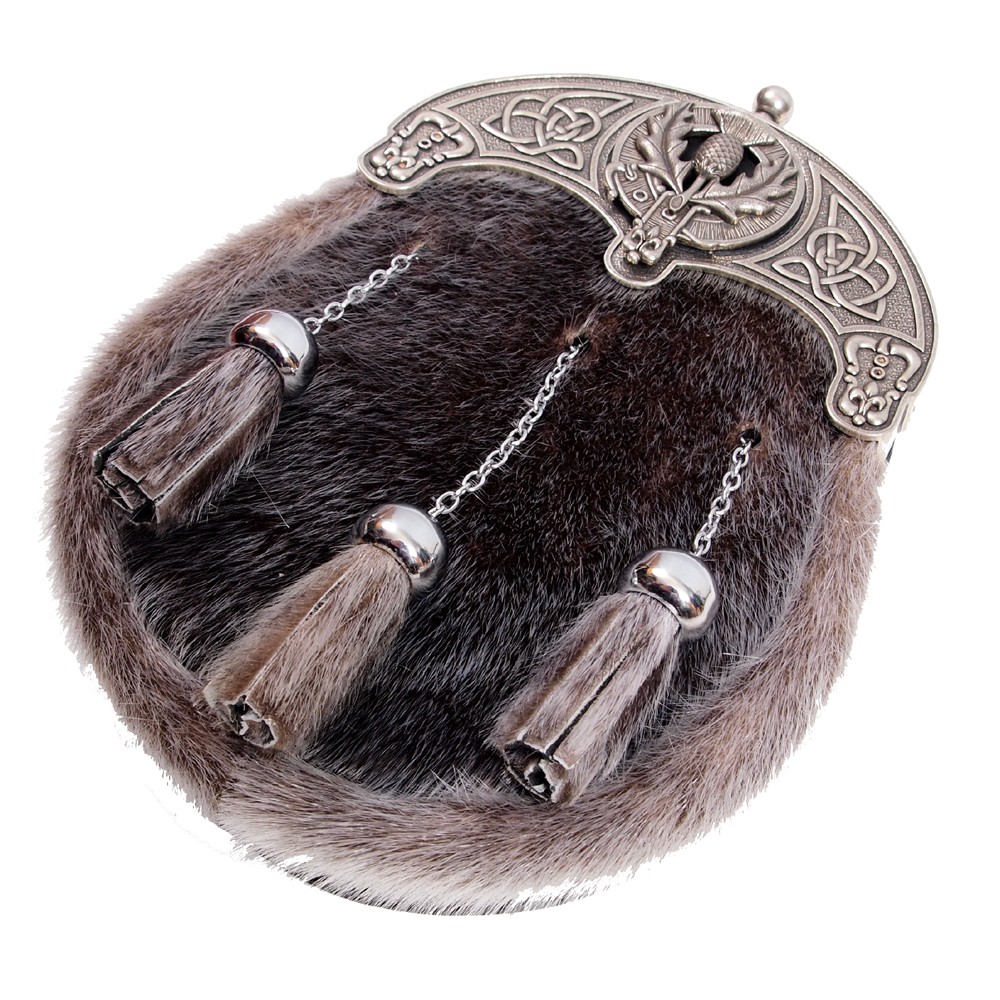 Dress Sporran Scottish Clan Crest 