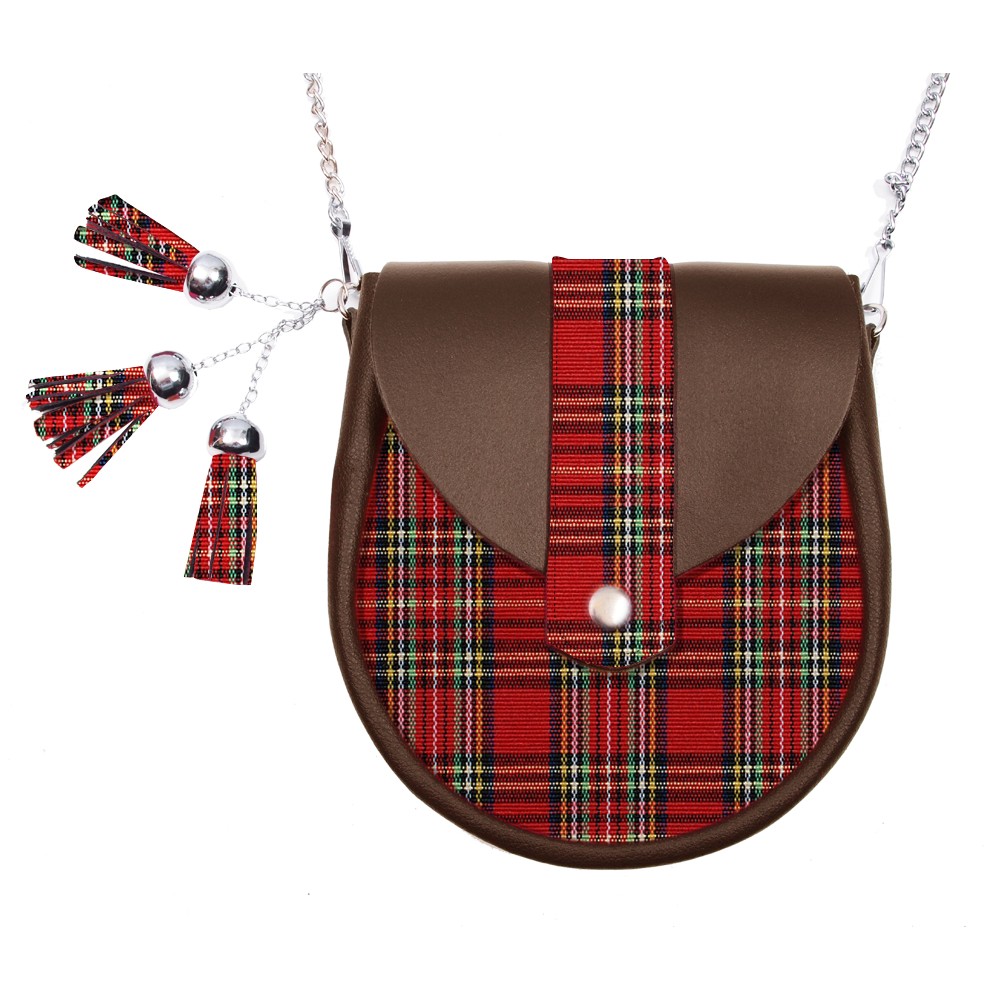 Sporranbag: Tartan Sporran Shoulder Bag / Handbag