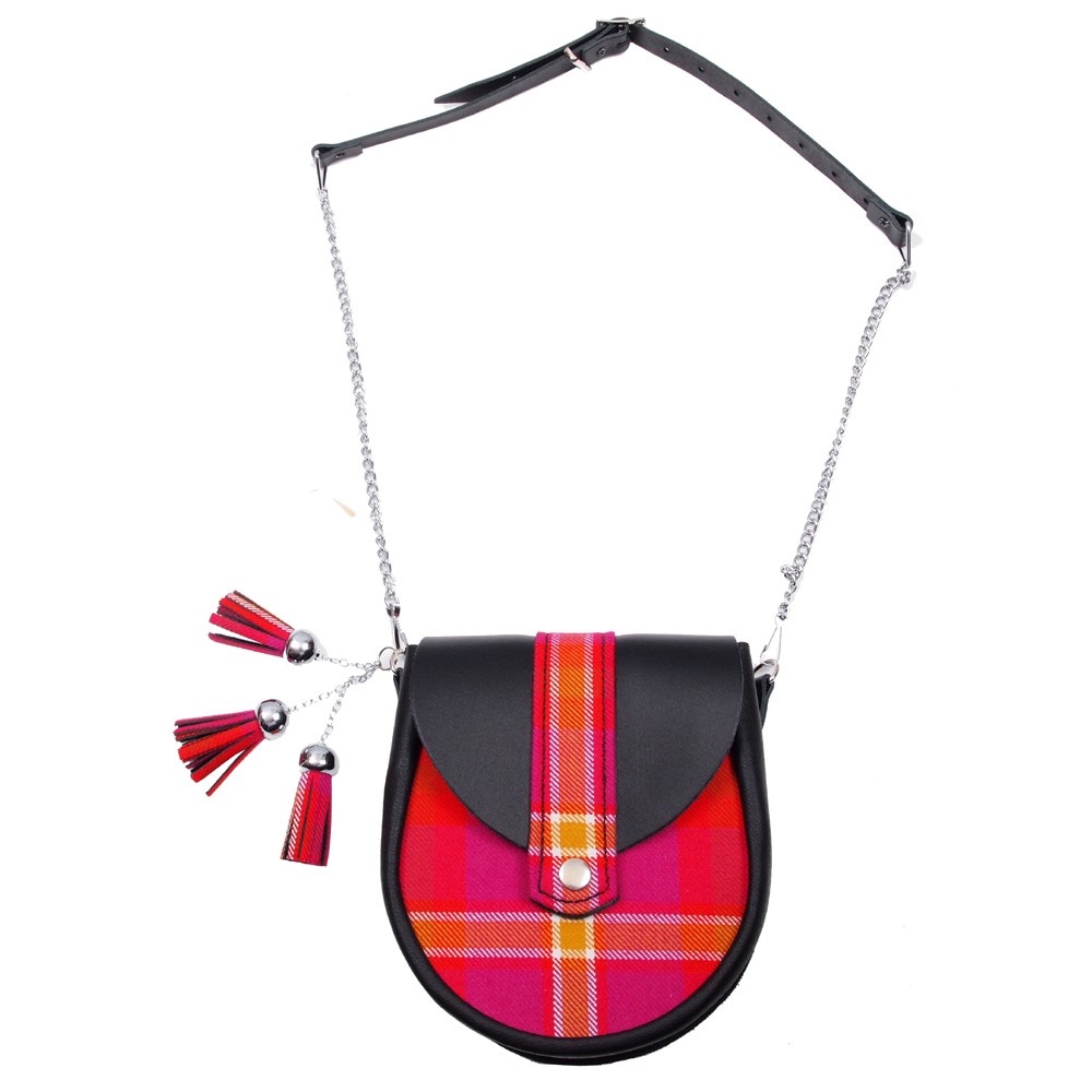 Sporranbag: Tartan Sporran Shoulder Bag / Handbag