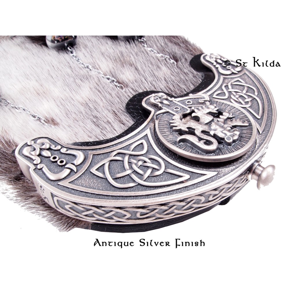 Dress Sporran Scottish Clan Crest 