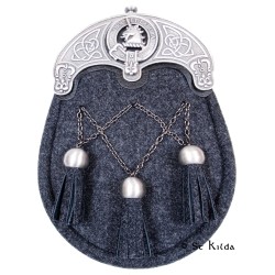 Dress Sporran Scottish Clan Crest 