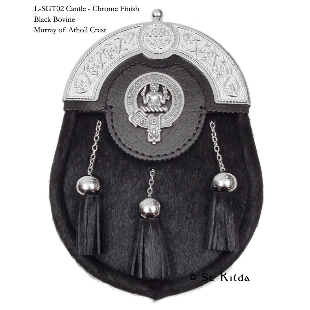 Dress Sporran Scottish Clan Crest 