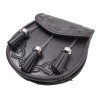 Day Sporran with Metal Tassels