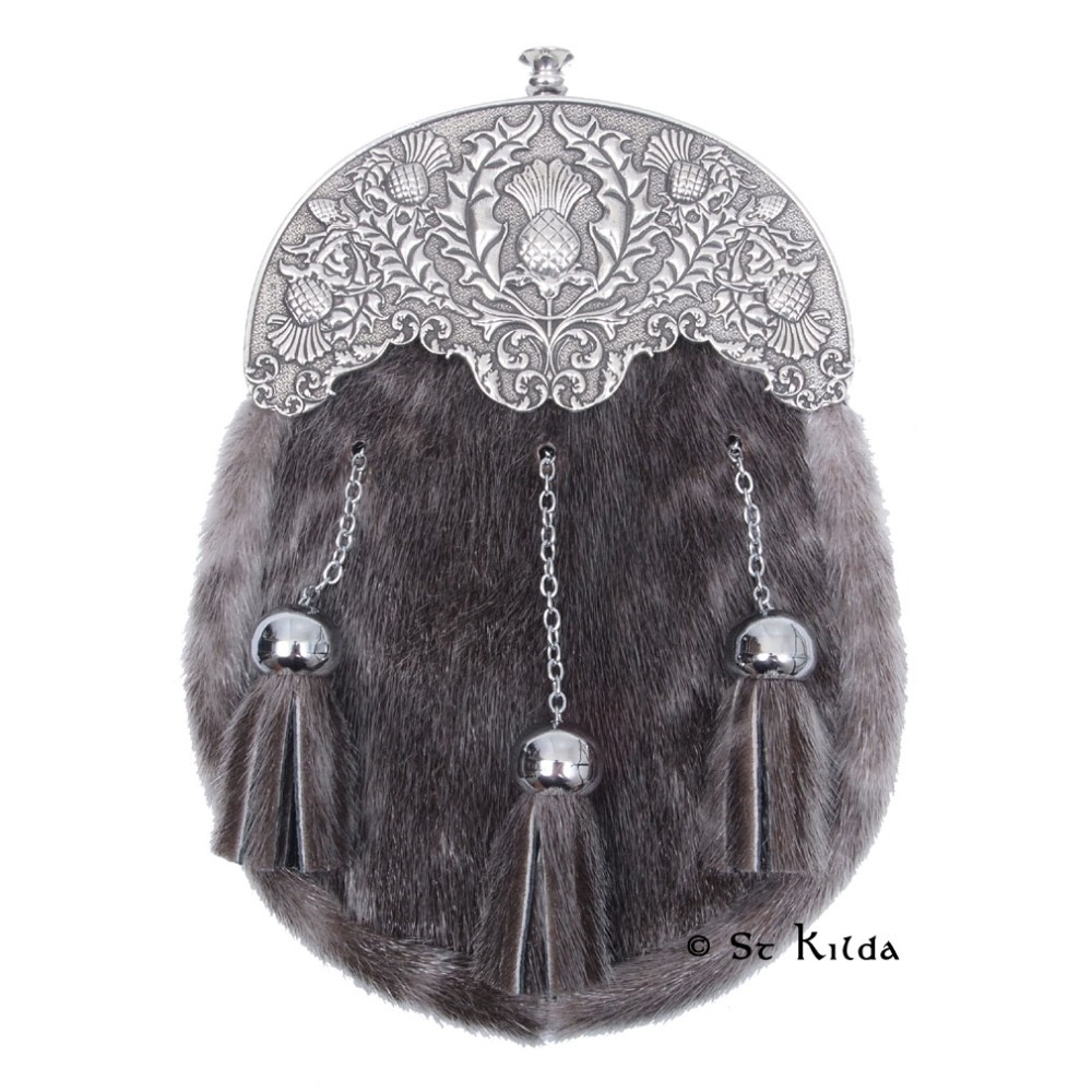Dress Sporran: Caledonia Thistle