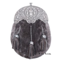 Dress Sporran: Caledonia Thistle