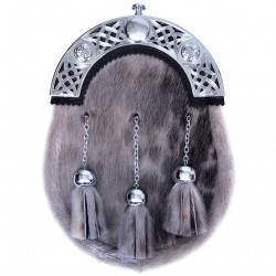 Dress Sporran: Pierced Celtic Knotwork