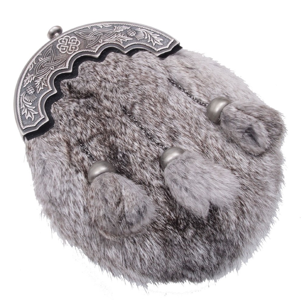 Rabbit Fur Dress Sporran