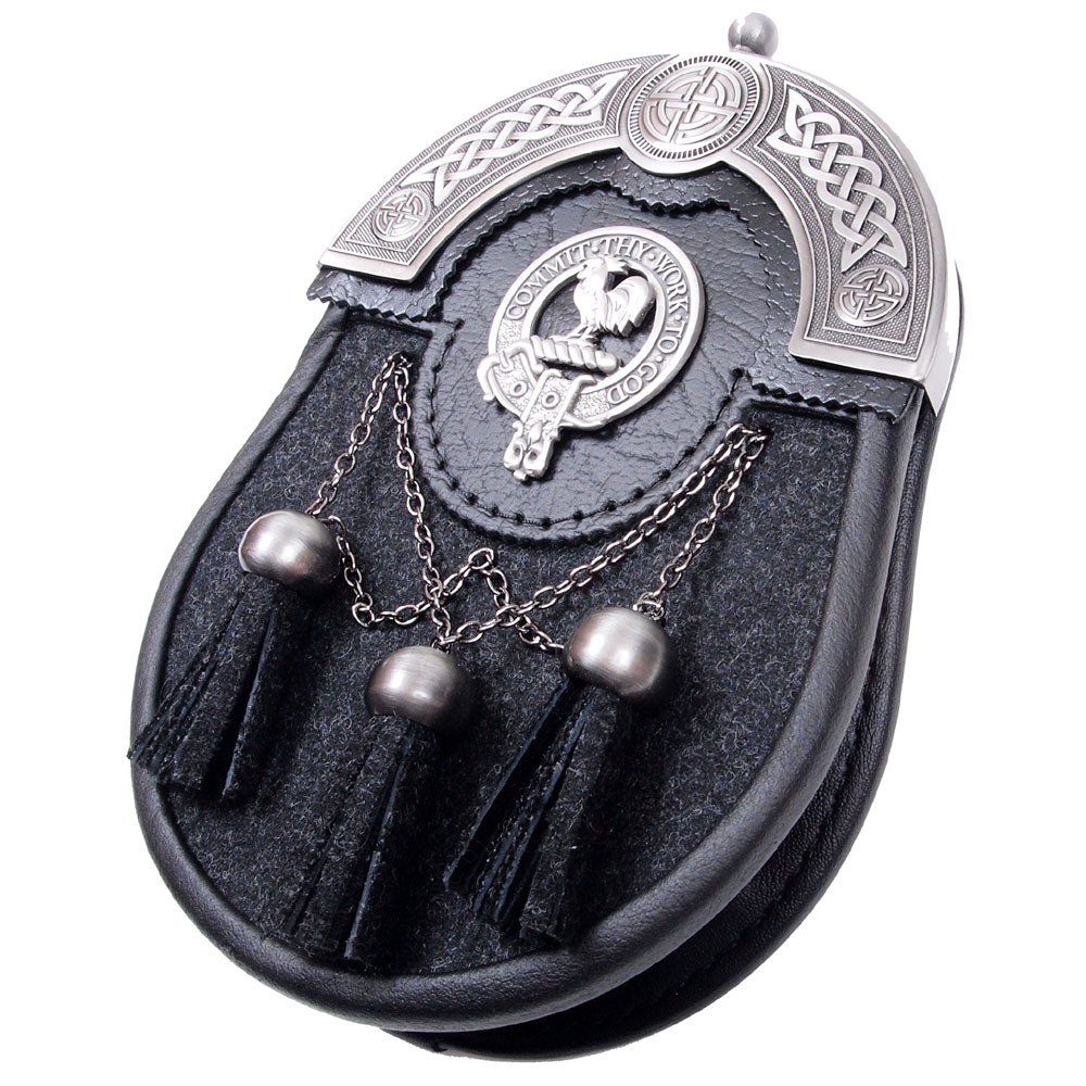 Dress Sporran Scottish Clan Crest 