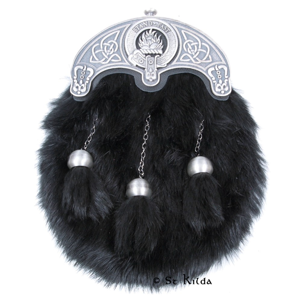 Dress Sporran Scottish Clan Crest 