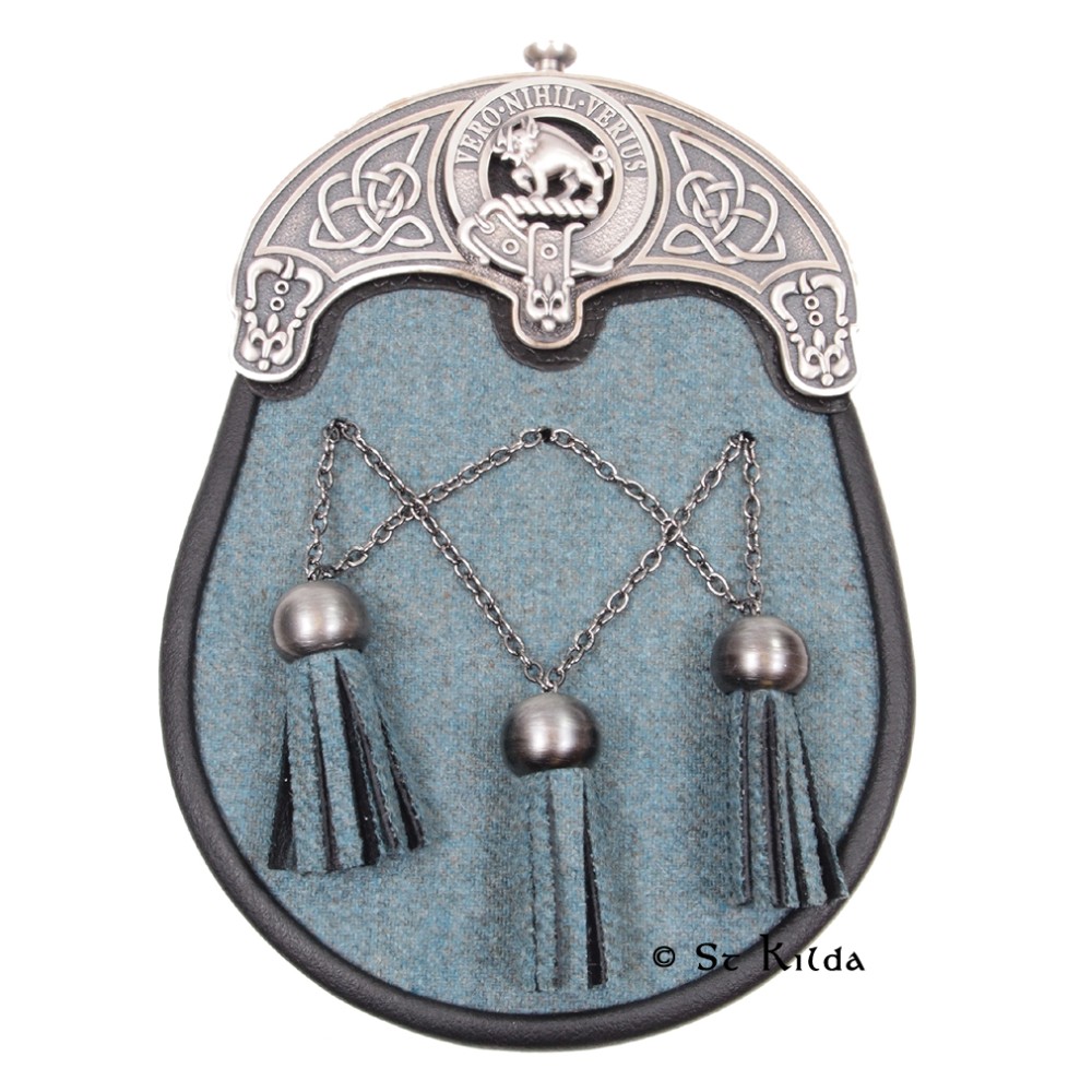 Dress Sporran Scottish Clan Crest 