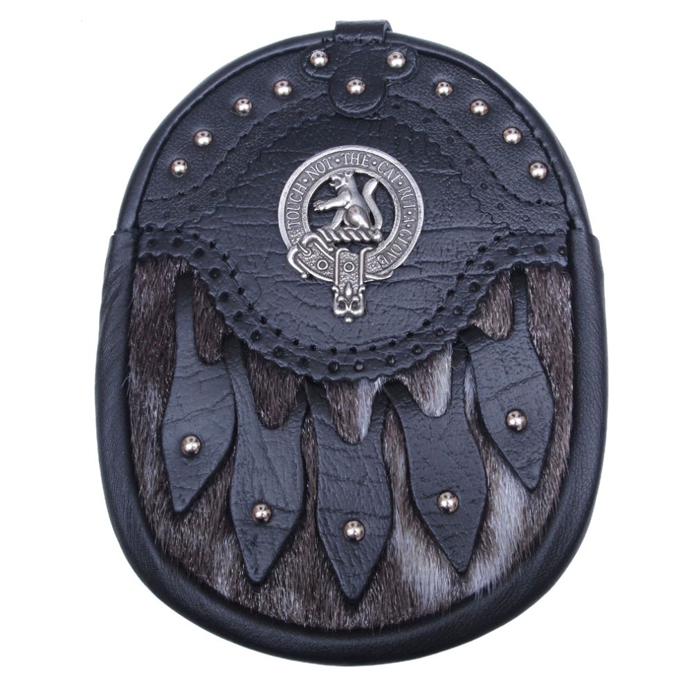 Hunting Sporran - Traditional Brogued Hunter's Sporran