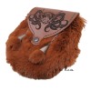 Brown Highland Cow Semi-Dress Sporran