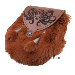 Highland Cow Semi-Dress Sporran