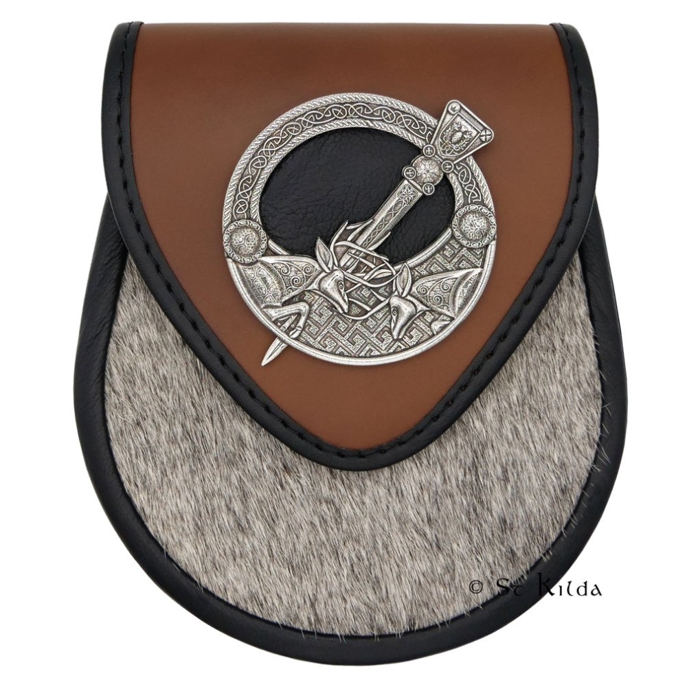 Fighting Stags Semi-Dress Sporran