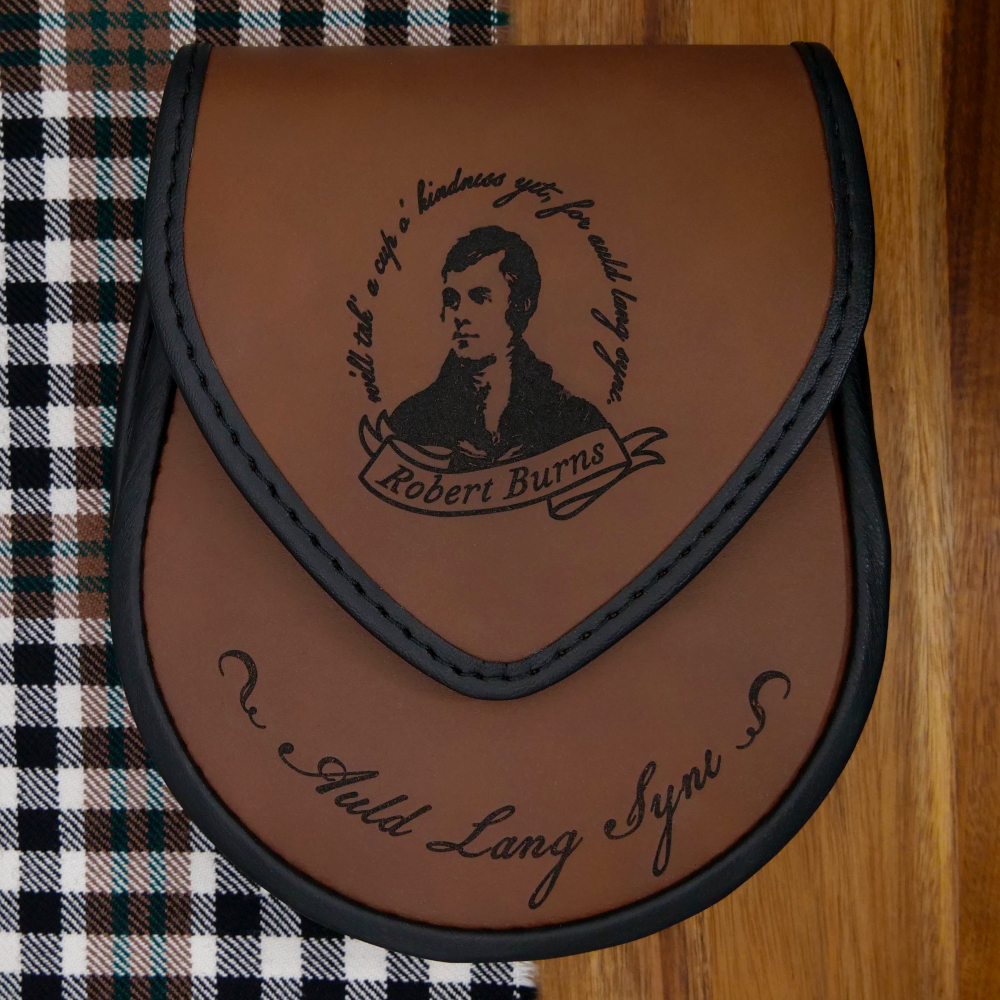 Robert Burns Brown Day Sporran