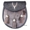 Semi-Dress Sporran Stag Crest