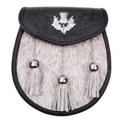 Semi-Dress Sporran Thistle Crest