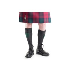 Plain Charcoal Kilt Hose 