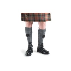 Clearance Grey Kilt Hose