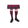 Piper Hose Burgundy