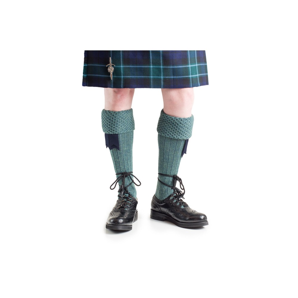 Piper Hose Lovat Blue